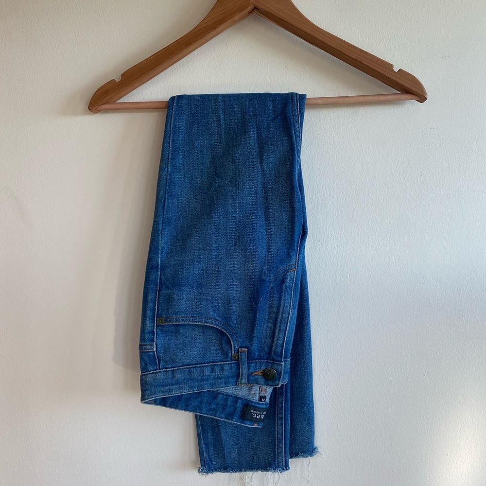 A.P.C. Mid-Rise Skinny Leg Jeans 24